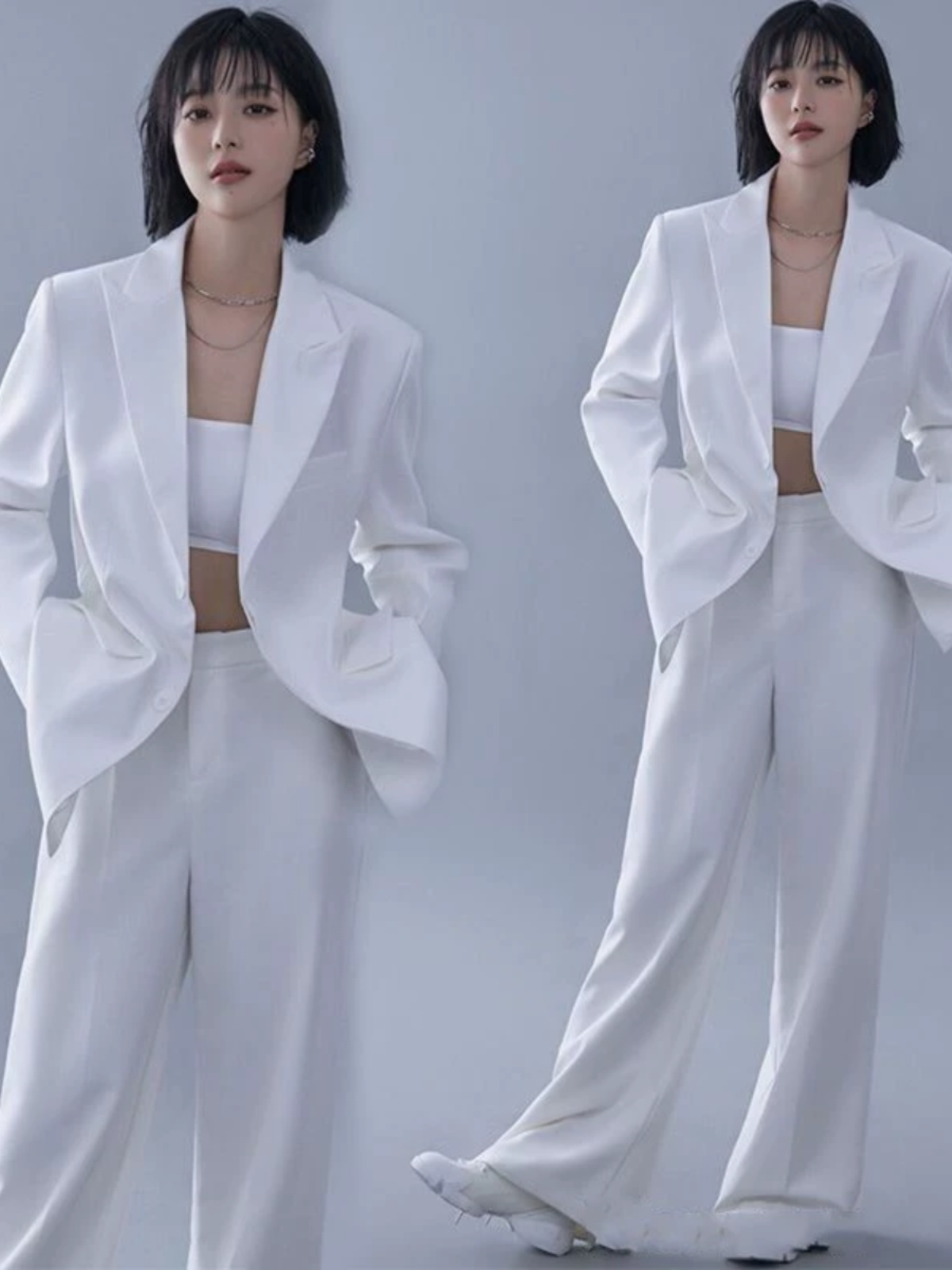 Ethnic Fashion Magazine - Traje Blanco Temático para Revista de