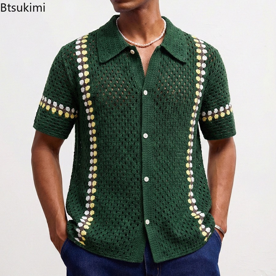 Urban Ethnic Fashion - Nuevos Cárdigans de Hombre Estilo Étnico