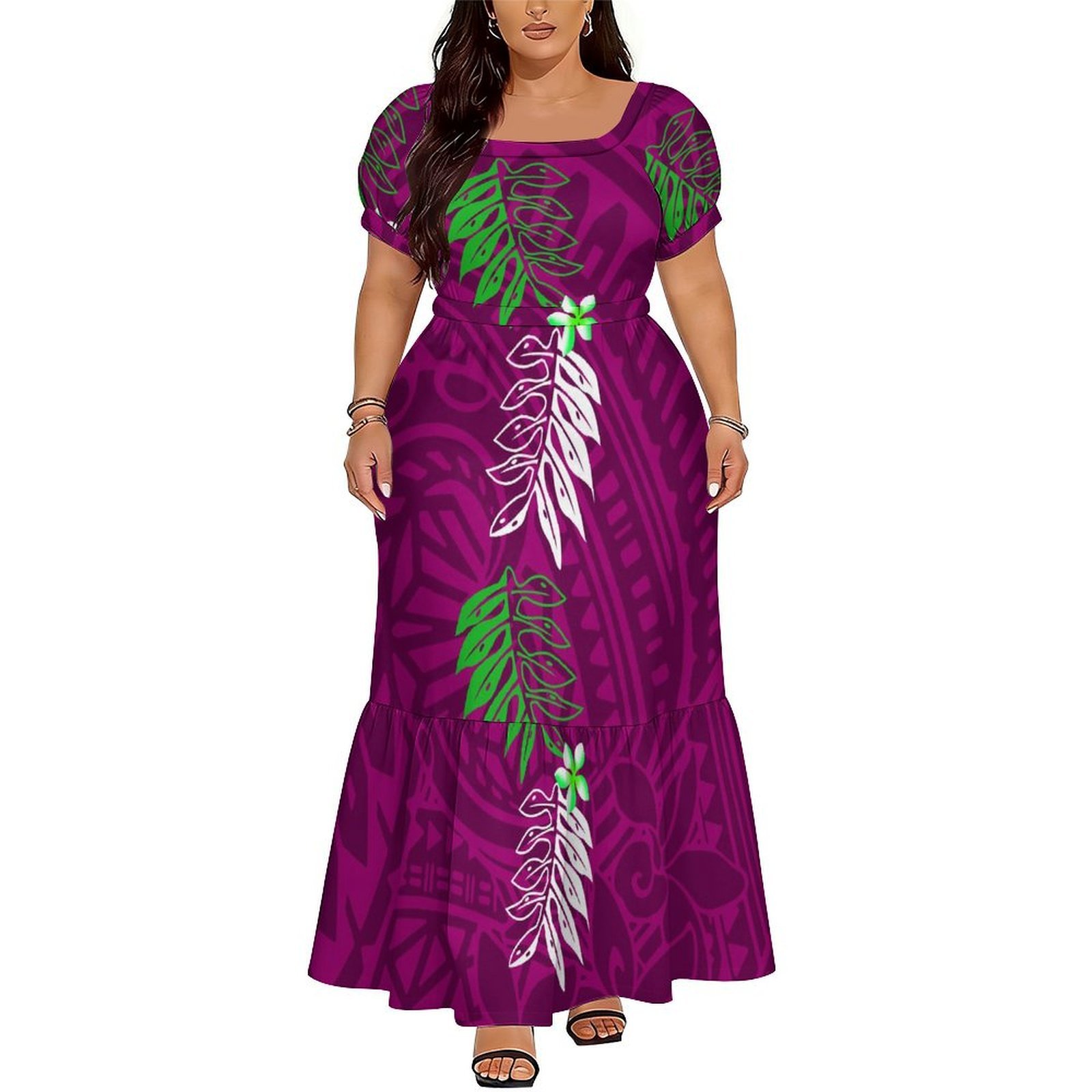 Ethnic Clothing & Online Fashion Store Khaadi Us - Vestido largo de estilo polinesio, Samoa,