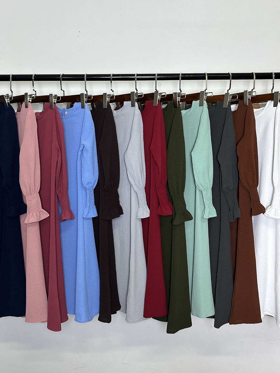 Vestido Largo con Volantes par - Abaya Modest Wear reseña y precio
