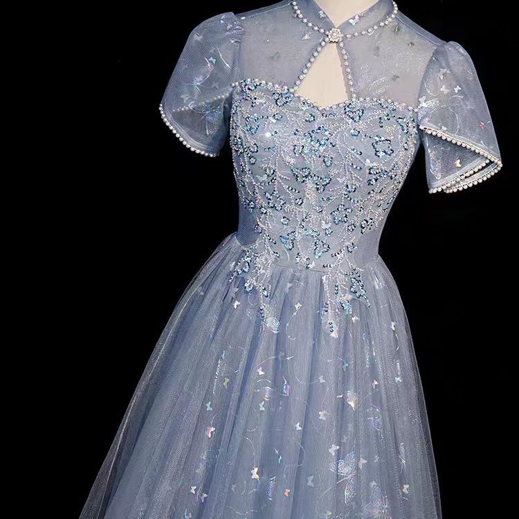 Elegante Vestido Azul para Act - Ethnic Fashion Dress reseña y precio