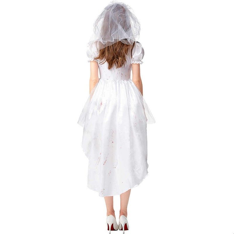 Disfraz de Novia Fantasma Blan - Ethnic Fashion House reseña y precio