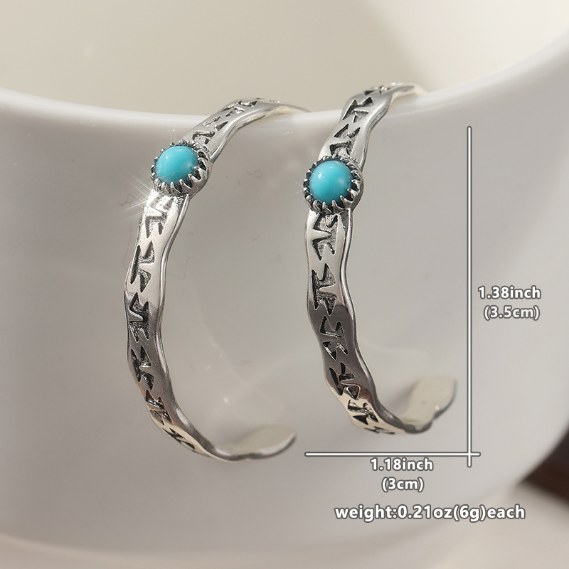 Pendientes Étnicos de Plata co - Ethnic Fashion Wear For Women reseña y precio