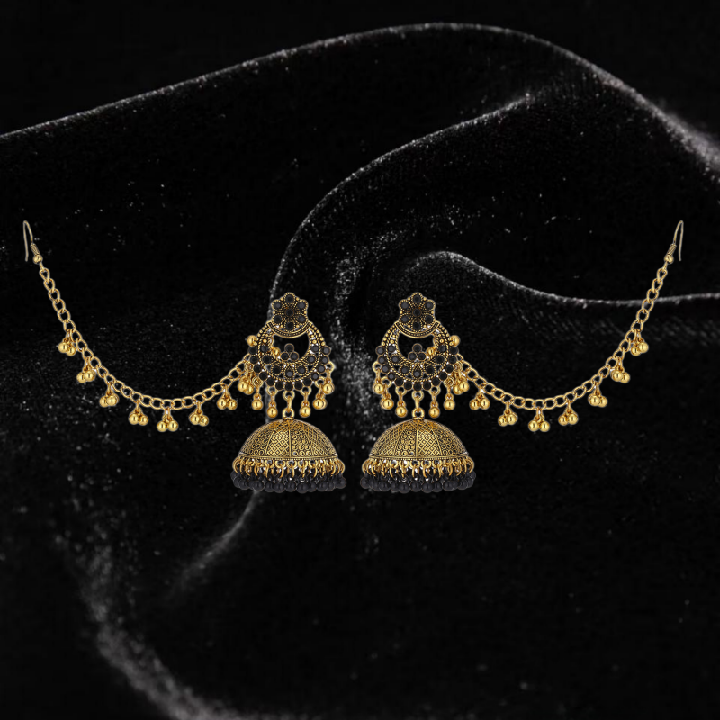 Pendientes de una pieza estilo - Ethnic Fashion Wear For Women reseña y precio