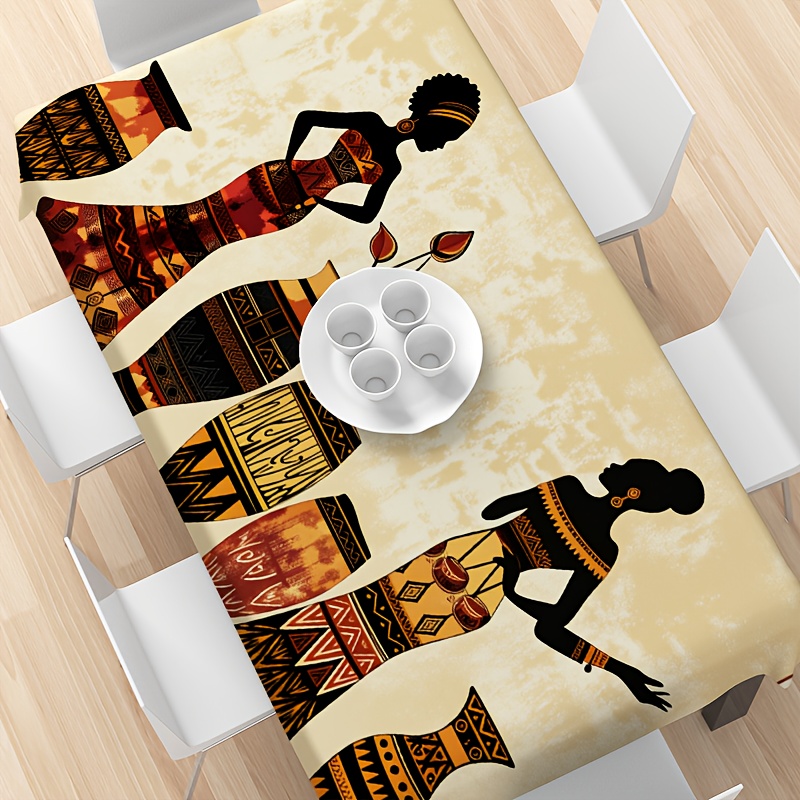 Un mantel de estilo africano c - Ethnic Fashion House reseña y precio
