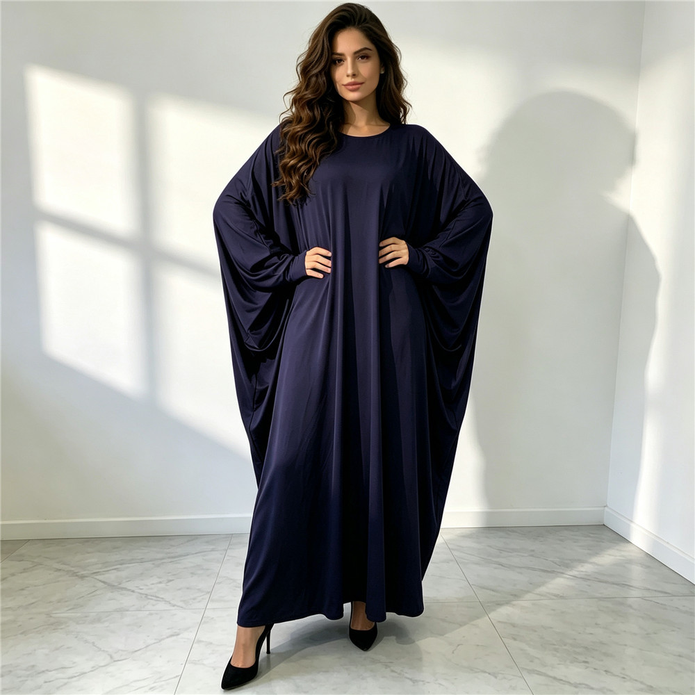 Abaya musulmana de color sólid - Abaya Modest Wear reseña y precio
