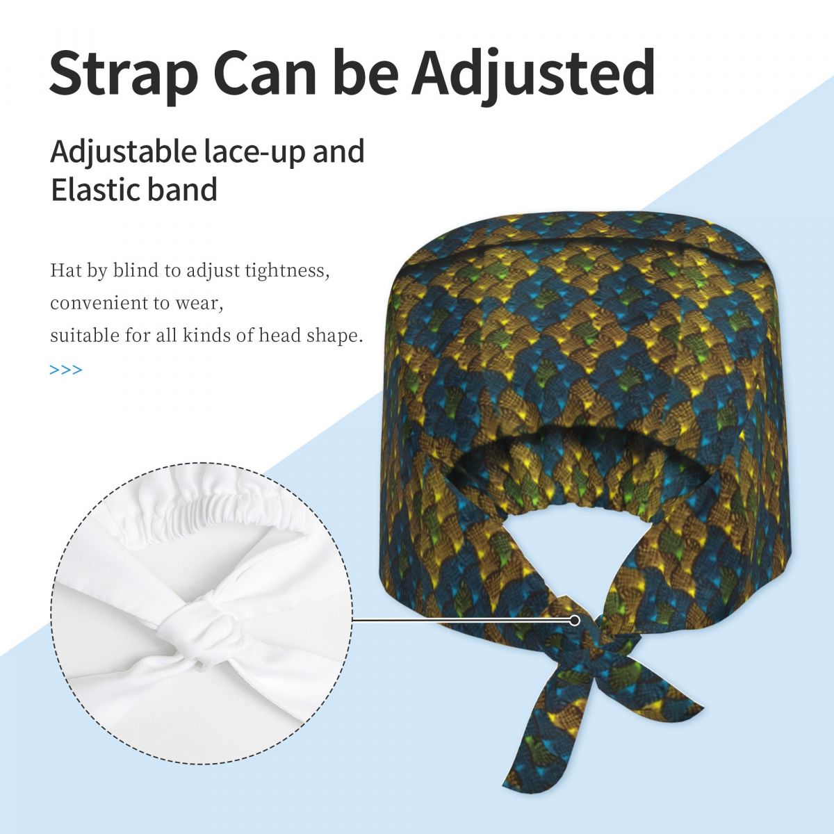 Gorro Quirúrgico Africano con  - African Ankara Print reseña y precio