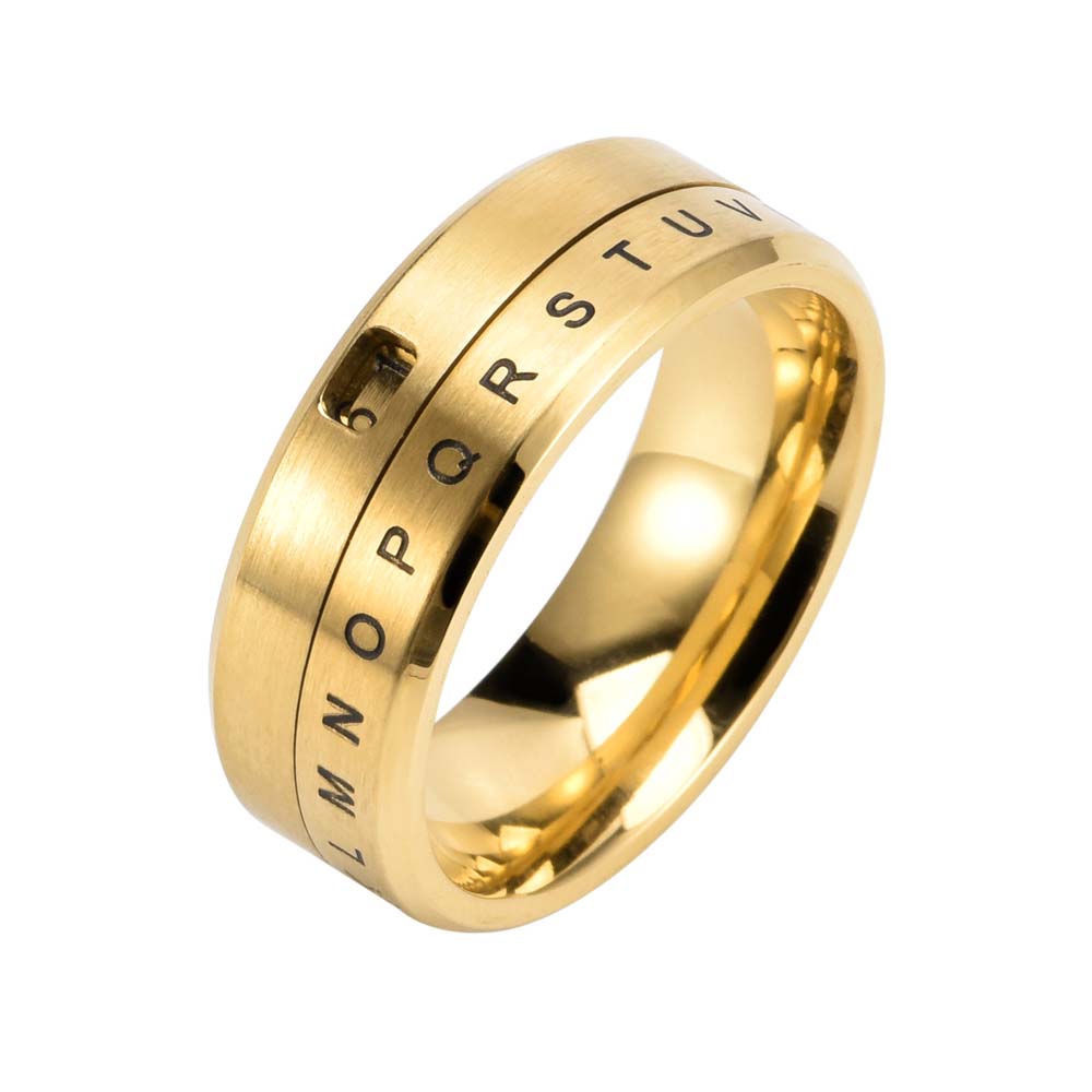 Anillo giratorio de acero inox - Urban Ethnic Fashion reseña y precio
