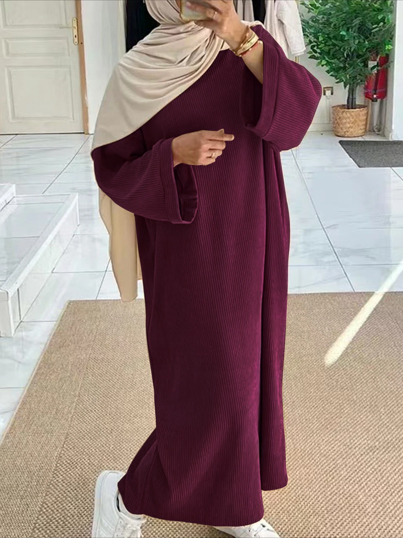 Eid mujeres musulmanas Vestido - Abaya Modest Wear reseña y precio