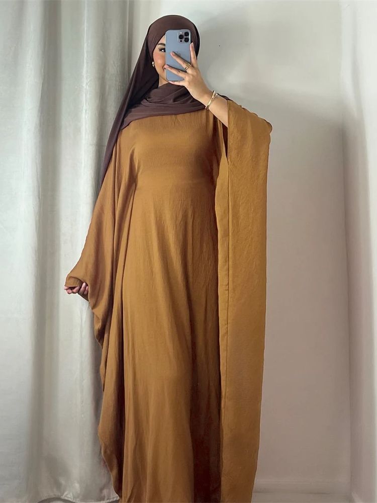 Ramadán Eid crepé suave Khimar - Abaya Modest Wear reseña y precio