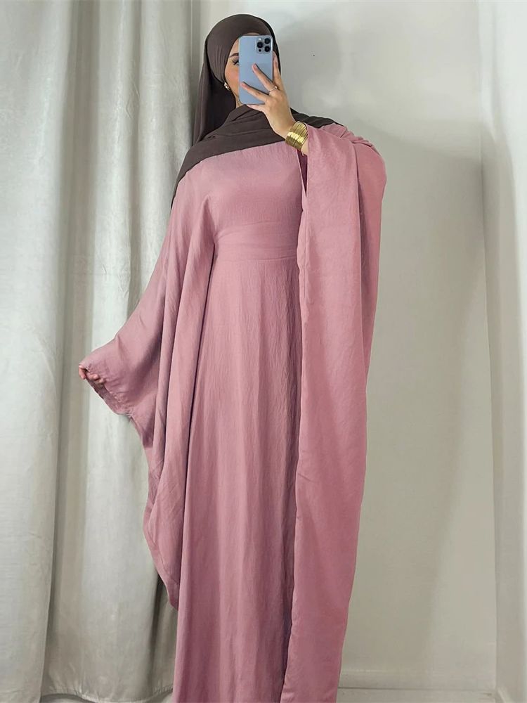Ramadán Eid crepé suave Khimar - Abaya Modest Wear reseña y precio