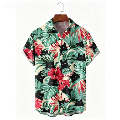 Camisa Hawaiana con Estampado  - Ethnic Clothing & Online Fashion Store Khaadi Us reseña y precio