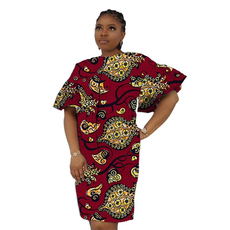 Vestido con Estampado Africano - African Ankara Print reseña y precio